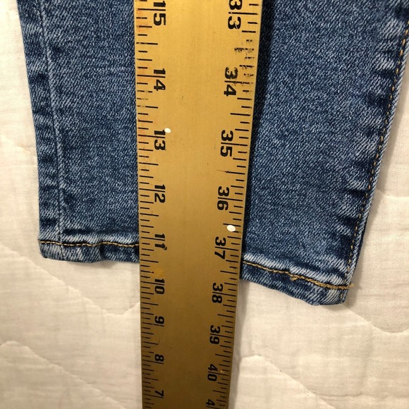 Old Navy Jeans Women's Size‎ 6 Tall Denim Blue Curvy O.G. Straight High Rise - Picture 10 of 12